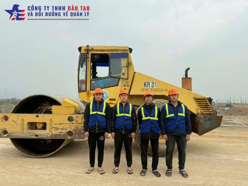 Đào tạo chứng chỉ xe lu tại Hải Phòng