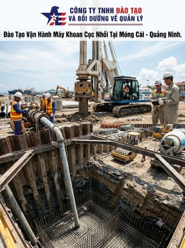 Đào Tạo Vận Hành Máy Khoan Cọc Nhồi Tại Móng Cái - Quảng Ninh