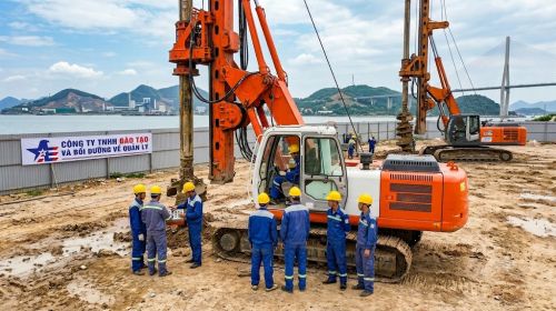 Đào Tạo Vận Hành Máy Khoan Cọc Nhồi Tại Quảng Ninh