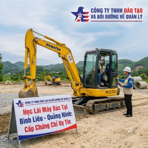 Học Lái Máy Xúc Tại Bình Liêu - Quảng Ninh: Cấp Chứng Chỉ Uy Tín
