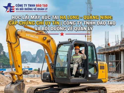 Học Lái Máy Xúc Tại Hạ Long - Quảng Ninh: Cấp Chứng Chỉ Uy Tín